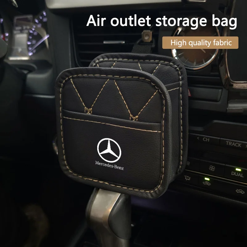 Car Air Outlet Convenient Storage Bag With Hook For Mercedes Benz W201 A Class GLA W176 CLK W209 W202 W220 W204 W203 W210 W124
Car Air Outlet Convenient Storage Bag With Hook For Mercedes Benz W201 A Class GLA W176 CLK W209 W202 W220 W204 W203 W210 W124