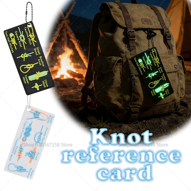 3D printed knot knotting reference card, outdoor camping and hiking learning tool, basic knot guide,durable portable pocket card
3D printed knot knotting reference card, outdoor camping and hiking learning tool, basic knot guide,durable portable pocket card