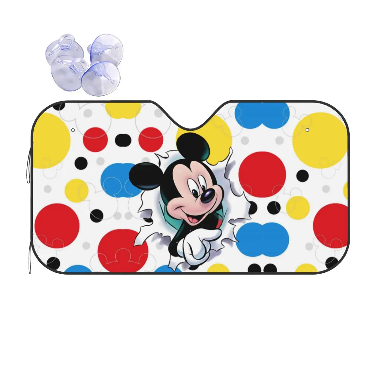 Custom Mickey Mouse Car Windshield Sunshade Anime Cartoon Front Windshield Sun Shade Visor
Custom Mickey Mouse Car Windshield Sunshade Anime Cartoon Front Windshield Sun Shade Visor