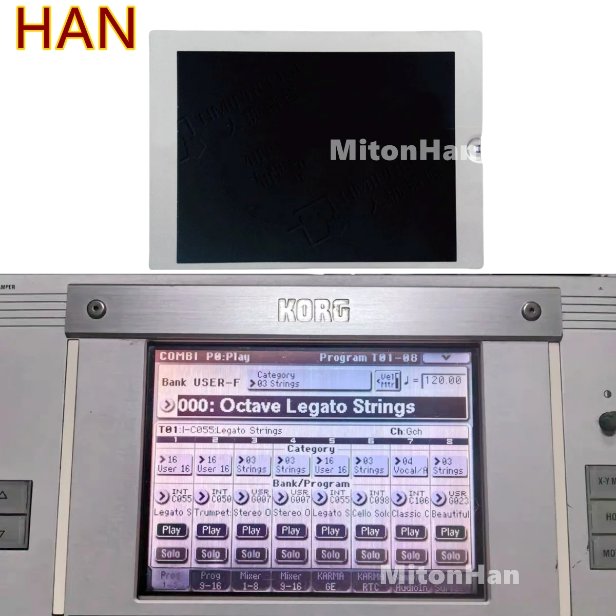 For Korg M3 Original 5.7 Inch LCD Display Panel Touch Panle Screen (100% Test Before Shipment)
For Korg M3 Original 5.7 Inch LCD Display Panel Touch Panle Screen (100% Test Before Shipment)