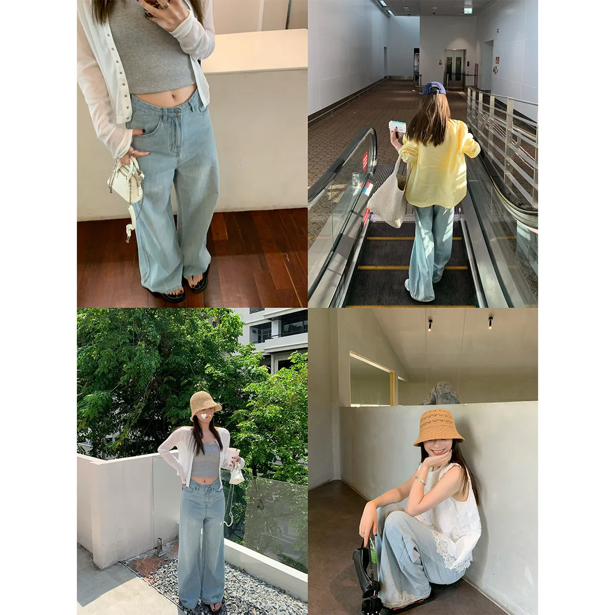 Waed Light Blue Slim Straight Thin Denim Jeans Ladies Summer Casual Trousers mid Waist l Elastic Fabric Jeans
Waed Light Blue Slim Straight Thin Denim Jeans Ladies Summer Casual Trousers mid Waist l Elastic Fabric Jeans