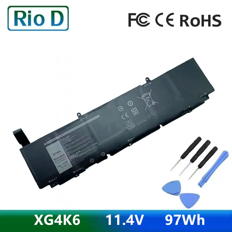 11.4V 97Wh Suitable for Dell XPS 17-9700 9710 01RR3 F8CPG XG4K6 laptop battery
11.4V 97Wh Suitable for Dell XPS 17-9700 9710 01RR3 F8CPG XG4K6 laptop battery
