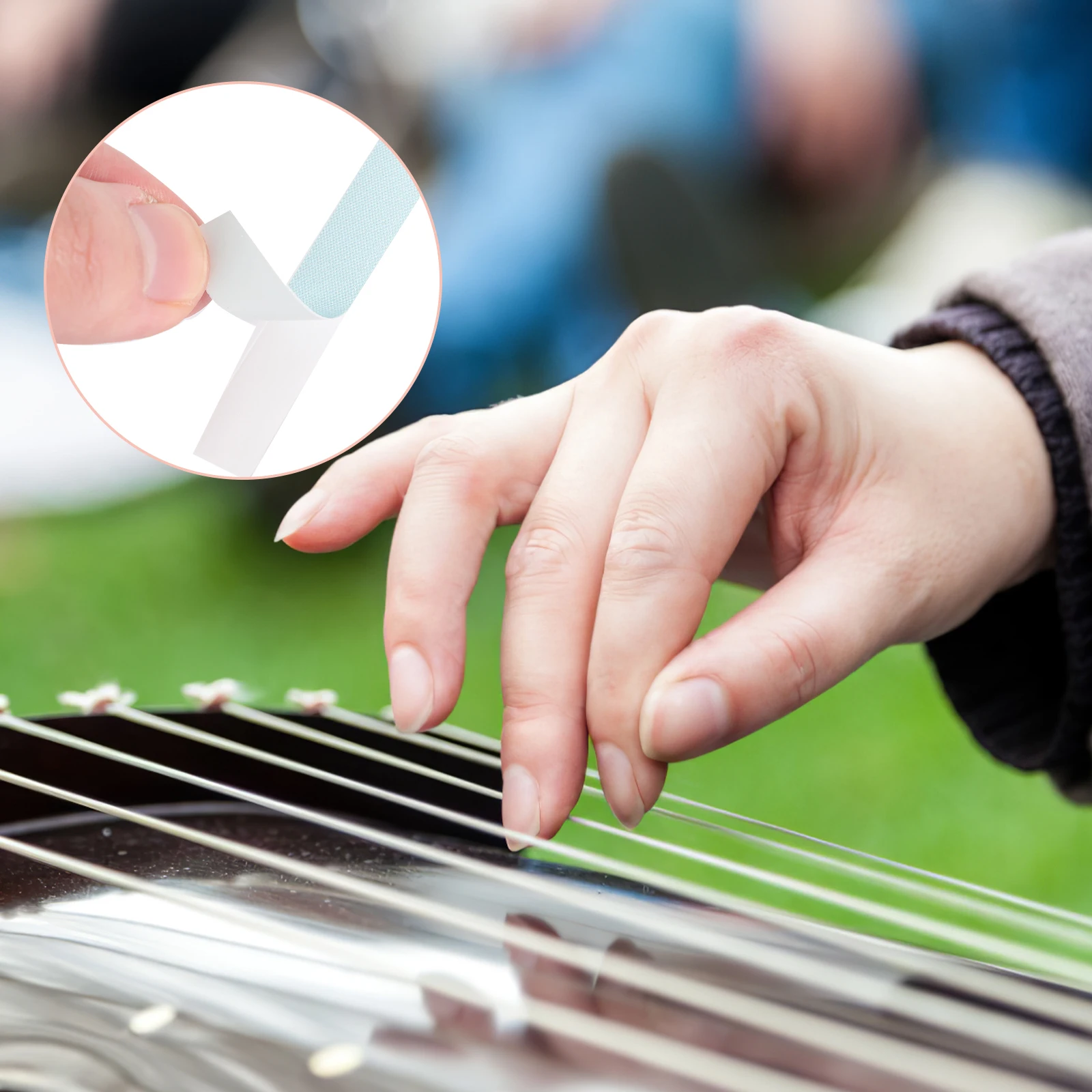 100 Pcs Guzheng Pipa Tapes Breathable Adhesive Finger Protector Instrument Supplies Blue Guitar Musical Stringed
100 Pcs Guzheng Pipa Tapes Breathable Adhesive Finger Protector Instrument Supplies Blue Guitar Musical Stringed