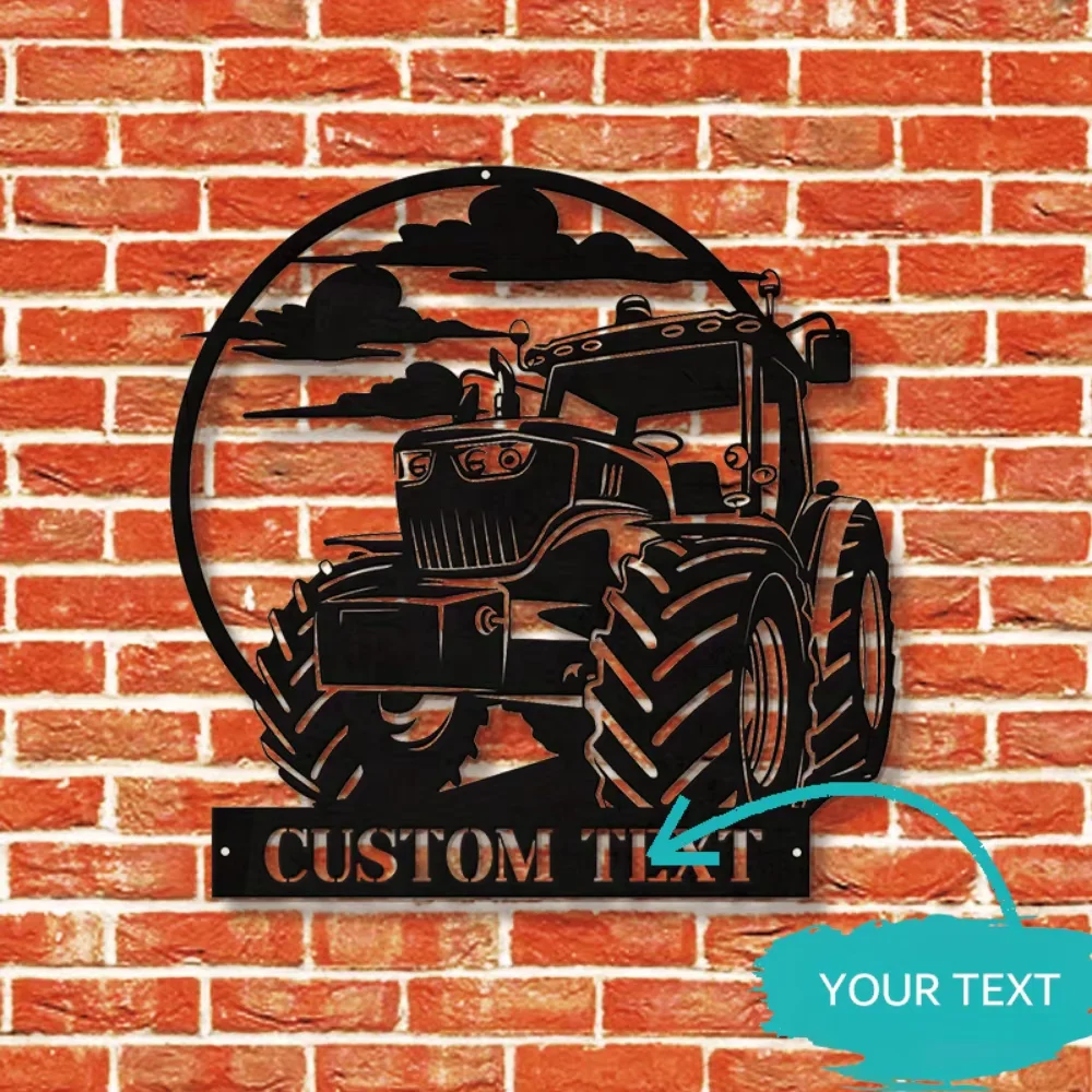 Stand - out Custom Tractor Wall Decor. Metal, Personalized. Great for Birthday, Xmas, Truck & Home.
Stand - out Custom Tractor Wall Decor. Metal, Personalized. Great for Birthday, Xmas, Truck & Home.