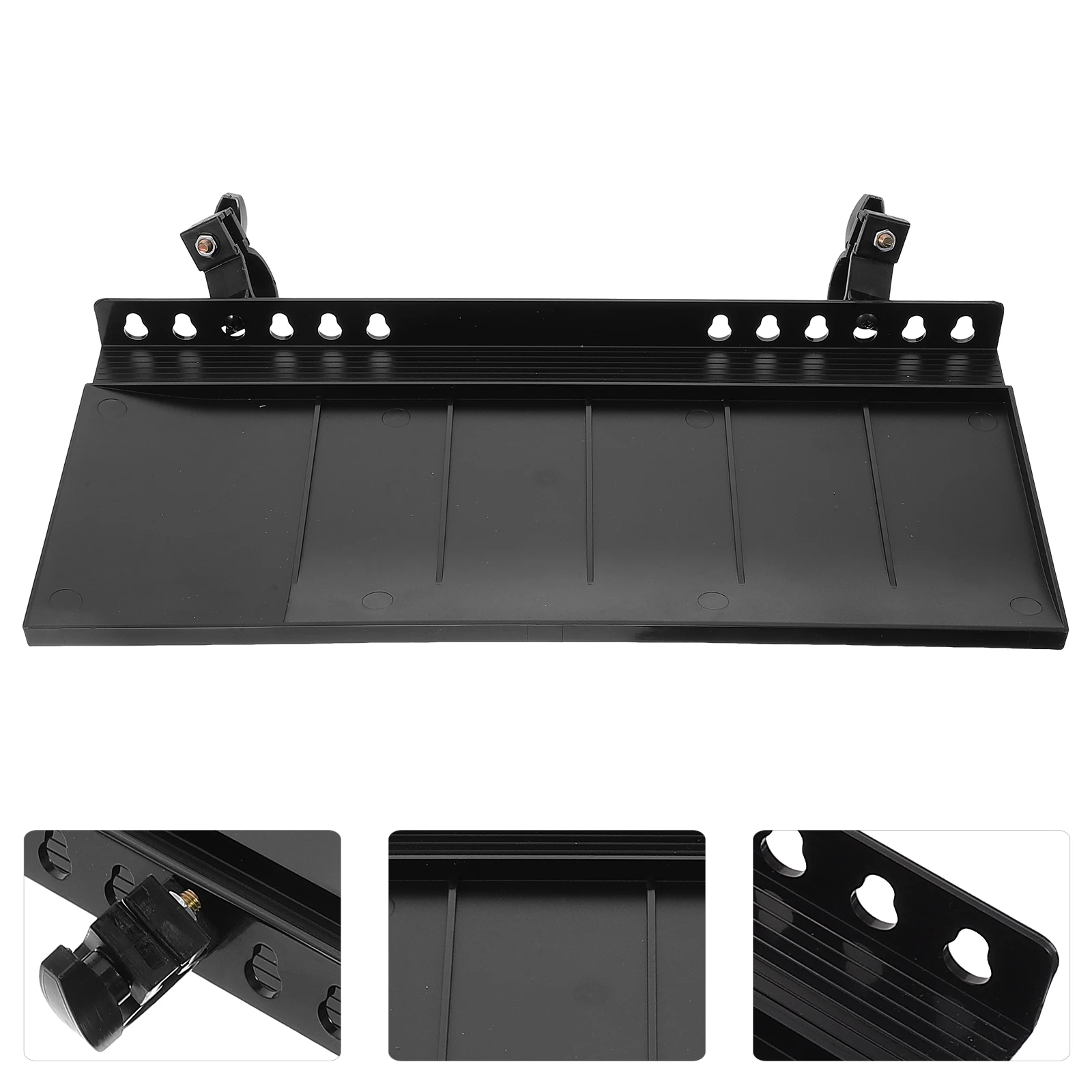 Black Easel Tray Large Plastic Shelf for Painting Tools Phone Stable Durable Wear Resistant Multipurpose Storage Removable
Black Easel Tray Large Plastic Shelf for Painting Tools Phone Stable Durable Wear Resistant Multipurpose Storage Removable