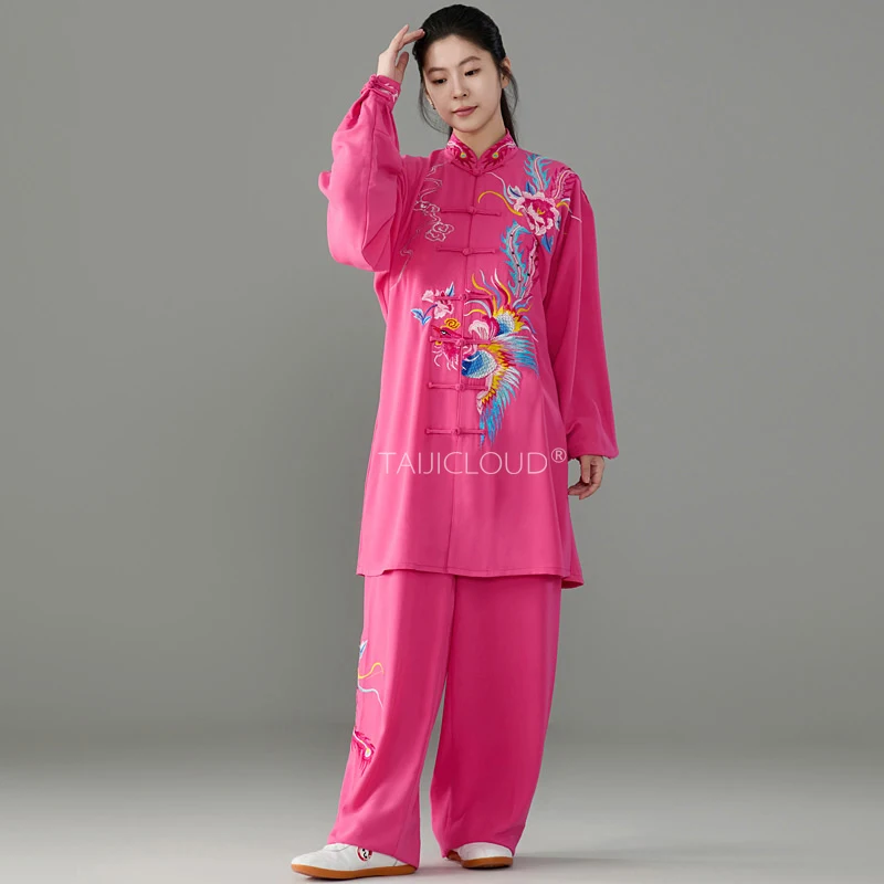 2024 Women's Red Phoenix Tai Chi Uniform - Luxury Embroidered Kung Fu Training Suit for Martial Arts Practice
2024 Women's Red Phoenix Tai Chi Uniform - Luxury Embroidered Kung Fu Training Suit for Martial Arts Practice