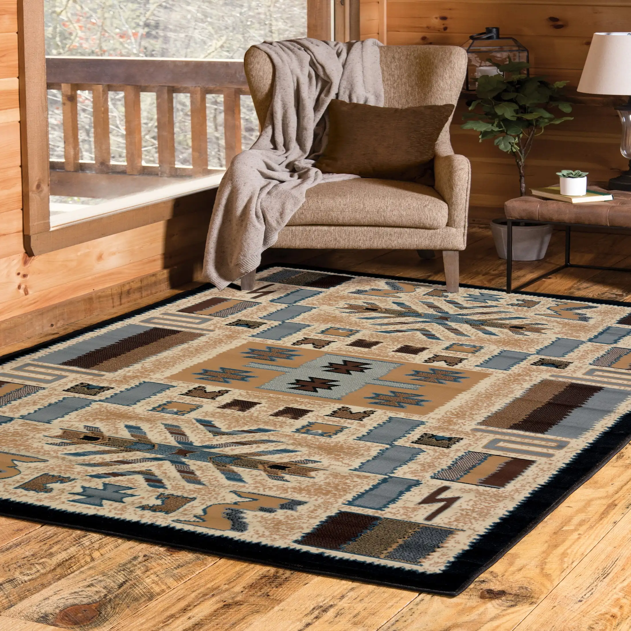United Weavers Brunswick Naja Southwestern Geometric Accent Rug, Grey, 1'10 X 3'
United Weavers Brunswick Naja Southwestern Geometric Accent Rug, Grey, 1'10 X 3'