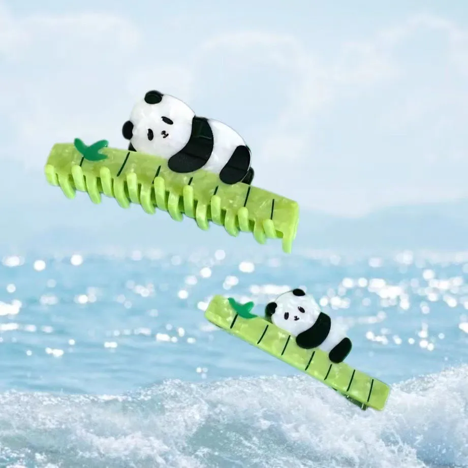 YHJ Cute Panda Classics Series Hair Claw Clip Everything You Like Is Here Hair Crab Claws Hair Accessories for Women Girls
YHJ Cute Panda Classics Series Hair Claw Clip Everything You Like Is Here Hair Crab Claws Hair Accessories for Women Girls