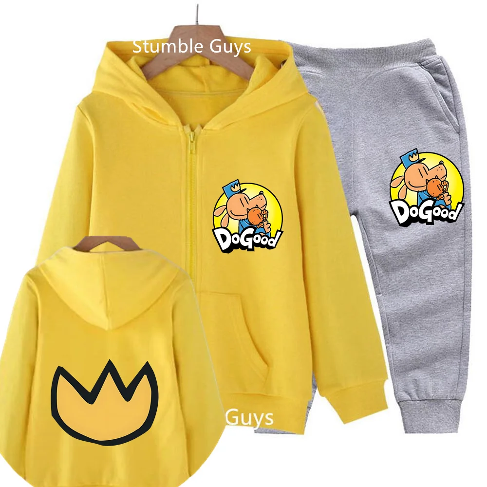 New Baby Boys Clothes Dog Man Zipper Hoodie Sets Kids Spring Autumn Girls Casual Hoodies+pants 2pcs Set for Children Boys Suit
New Baby Boys Clothes Dog Man Zipper Hoodie Sets Kids Spring Autumn Girls Casual Hoodies+pants 2pcs Set for Children Boys Suit