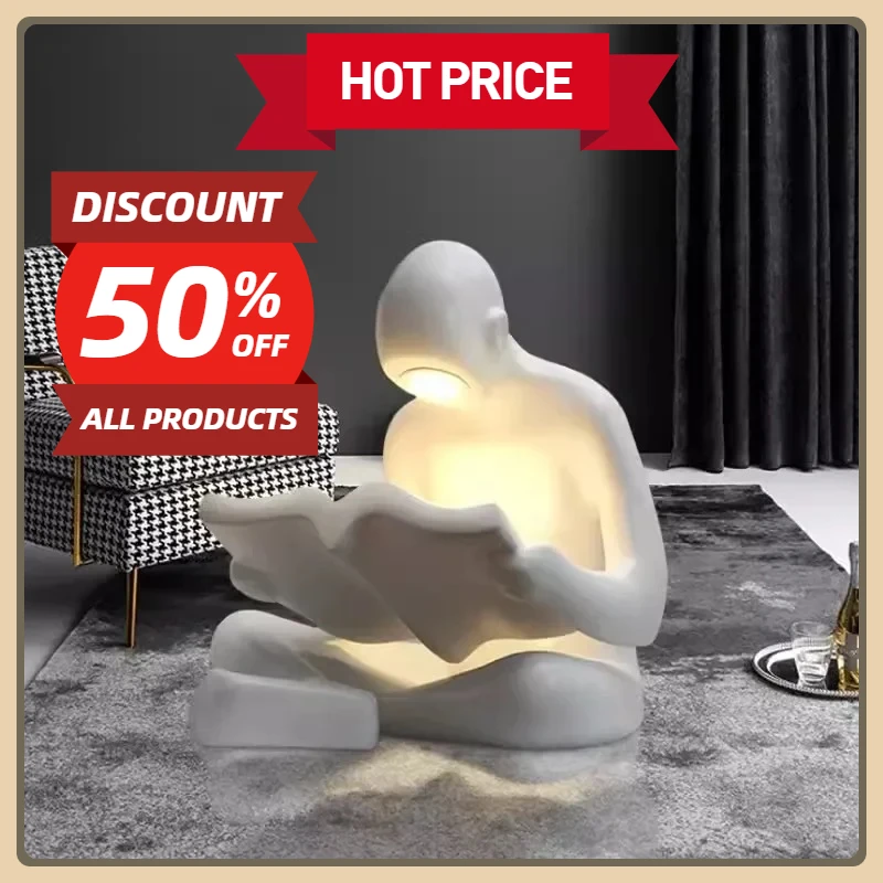 Modern Minimalist Reader's Floor Lamp Soft Decoration Artwork Hotel Living Room Display Library Lighting Decoration
Modern Minimalist Reader's Floor Lamp Soft Decoration Artwork Hotel Living Room Display Library Lighting Decoration