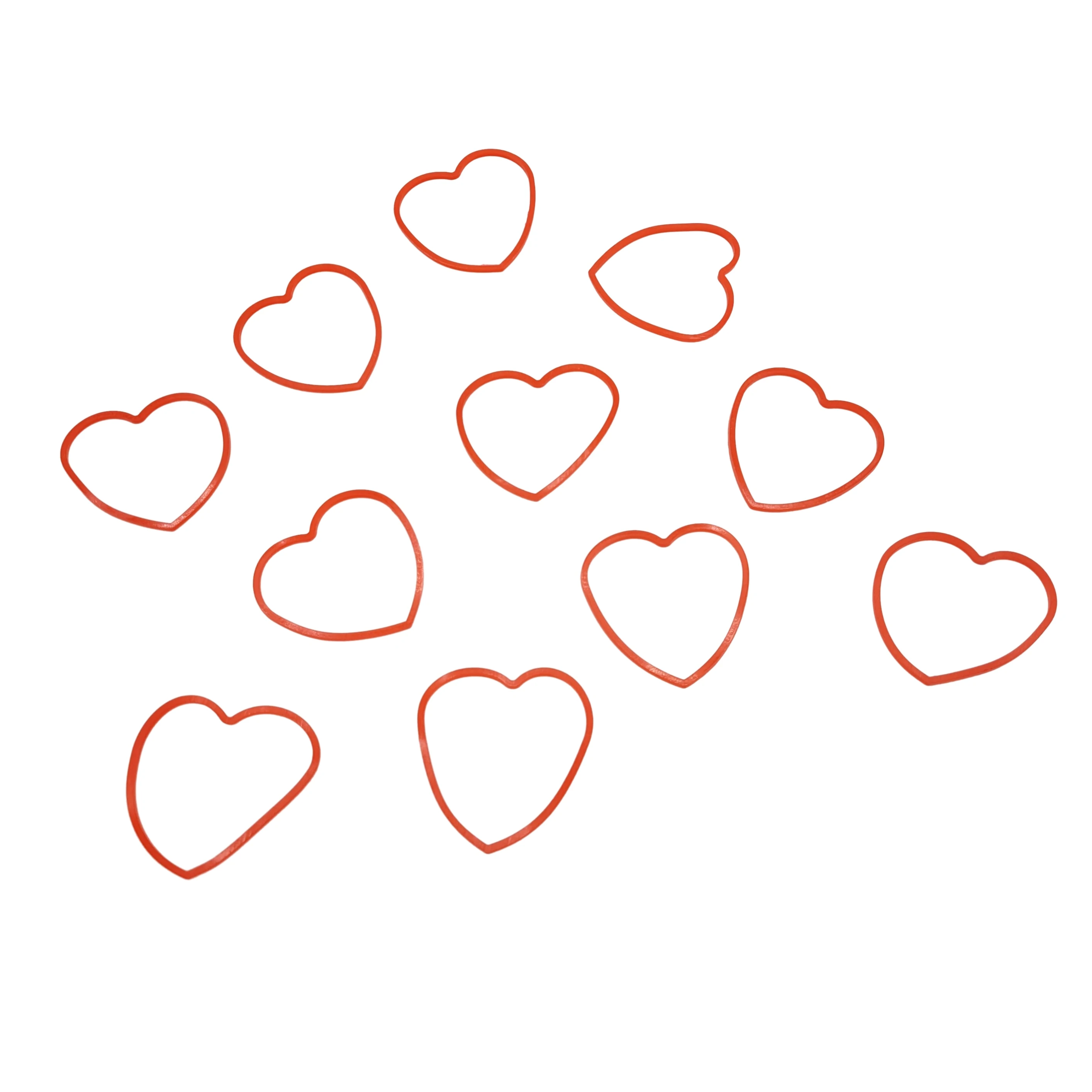 100 Pcs Heart Shape Rubber Band Magic Tricks Magician Accessory Close Up Magic Prop Tool
100 Pcs Heart Shape Rubber Band Magic Tricks Magician Accessory Close Up Magic Prop Tool