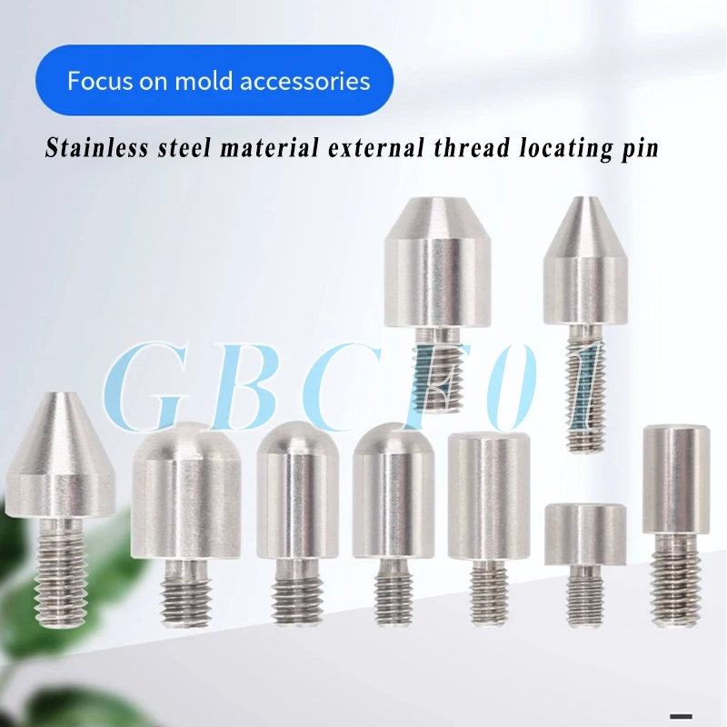 Stainless Steel Threaded Pin Round Head Flat Head Pointed Head Dowel Pin M3-M10 Positioning Column Diamond Rhombic Pin Threaded
Stainless Steel Threaded Pin Round Head Flat Head Pointed Head Dowel Pin M3-M10 Positioning Column Diamond Rhombic Pin Threaded