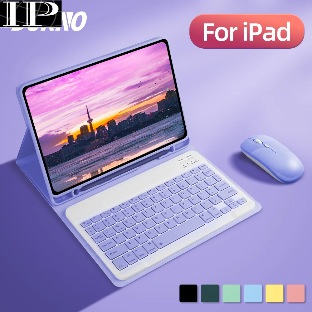 For iPad Pro 11 Keyboard Case For iPad 7 8 9th Generation 10th Air 4 5 10.9 Air 3 Pro 10.5 5th 6th Pro 9.7 Tablet Keyboard Cover
For iPad Pro 11 Keyboard Case For iPad 7 8 9th Generation 10th Air 4 5 10.9 Air 3 Pro 10.5 5th 6th Pro 9.7 Tablet Keyboard Cover