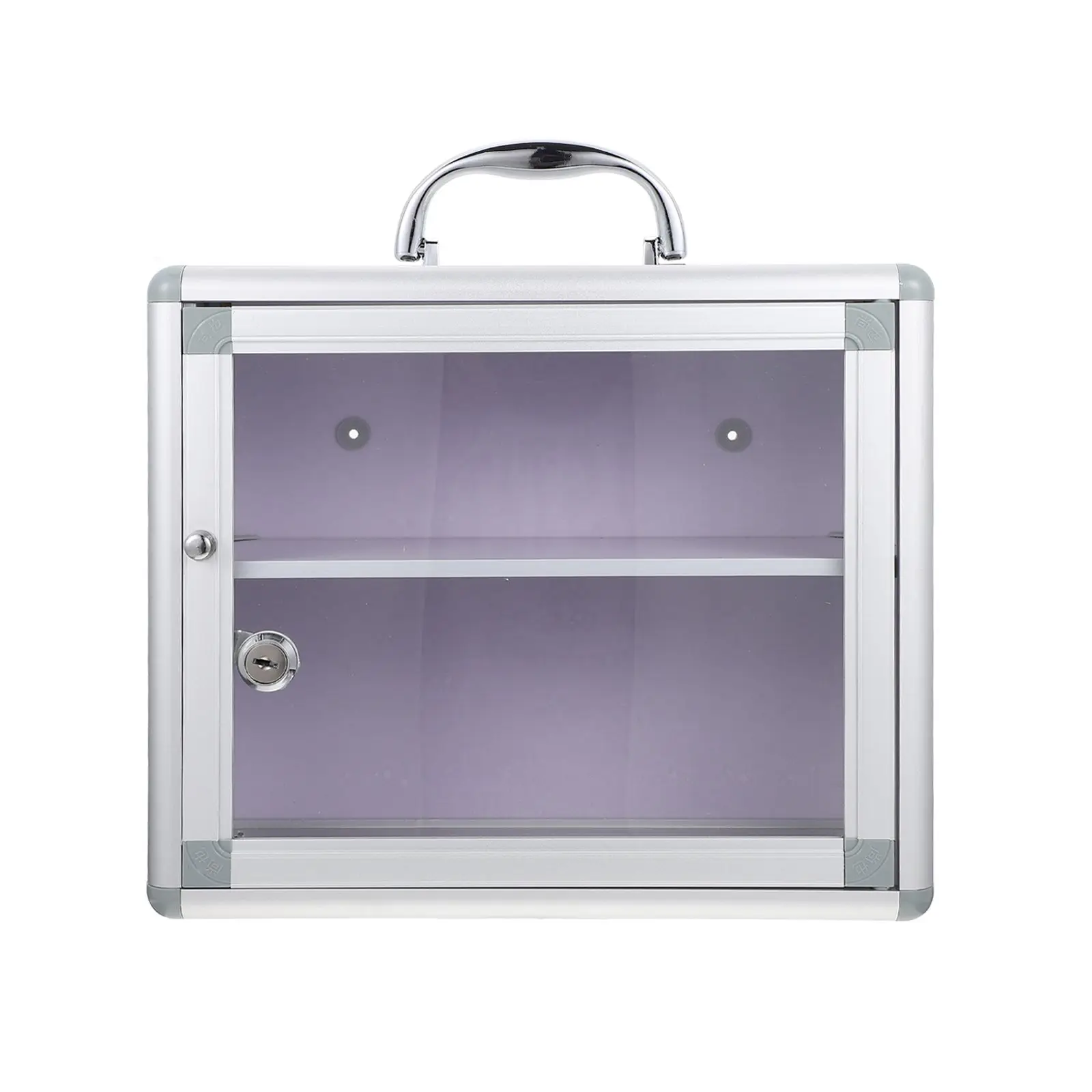 Aluminum Acrylic Medicine Durable Storage Case for Tablets Accessories Jewelry Lockable Wall Mounted Travel Office Use
Aluminum Acrylic Medicine Durable Storage Case for Tablets Accessories Jewelry Lockable Wall Mounted Travel Office Use