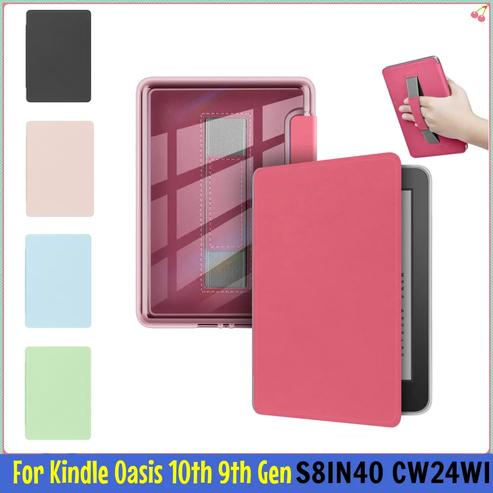 Acrylic Clear Back Case For Kindle Oasis 10th 9th Gen Case 7 inch with Hand Strap PU Leather Cover S8IN4O CW24WI Ebook 7'' Funda
Acrylic Clear Back Case For Kindle Oasis 10th 9th Gen Case 7 inch with Hand Strap PU Leather Cover S8IN4O CW24WI Ebook 7'' Funda