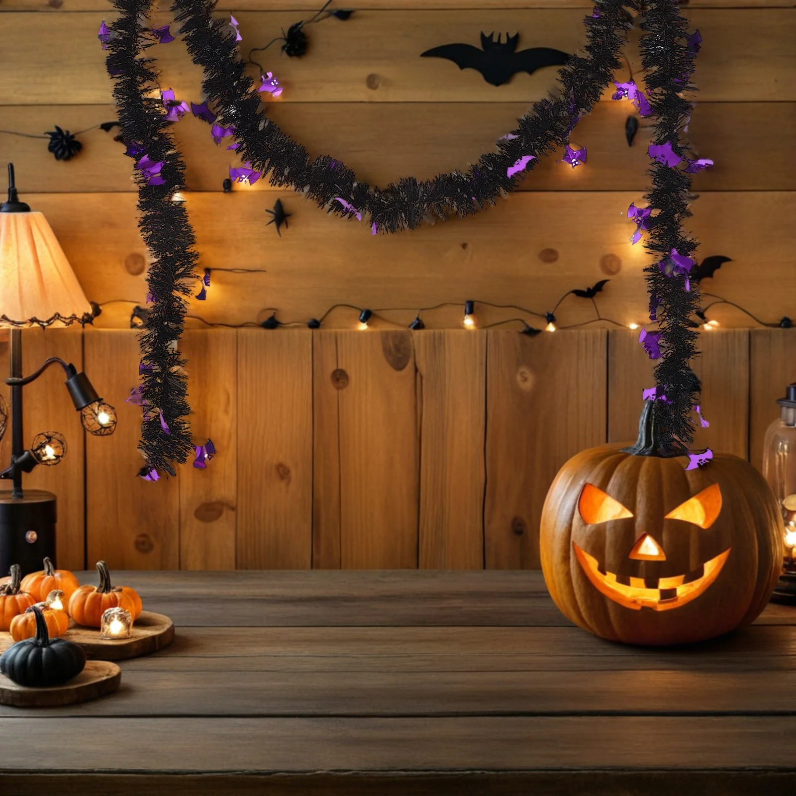 5pcs Halloween Decoration Ghost Tinsel Garland Metallic Twist Foil For Indoor Outdoor Party Supplies Home Tree Ceiling Decor
5pcs Halloween Decoration Ghost Tinsel Garland Metallic Twist Foil For Indoor Outdoor Party Supplies Home Tree Ceiling Decor