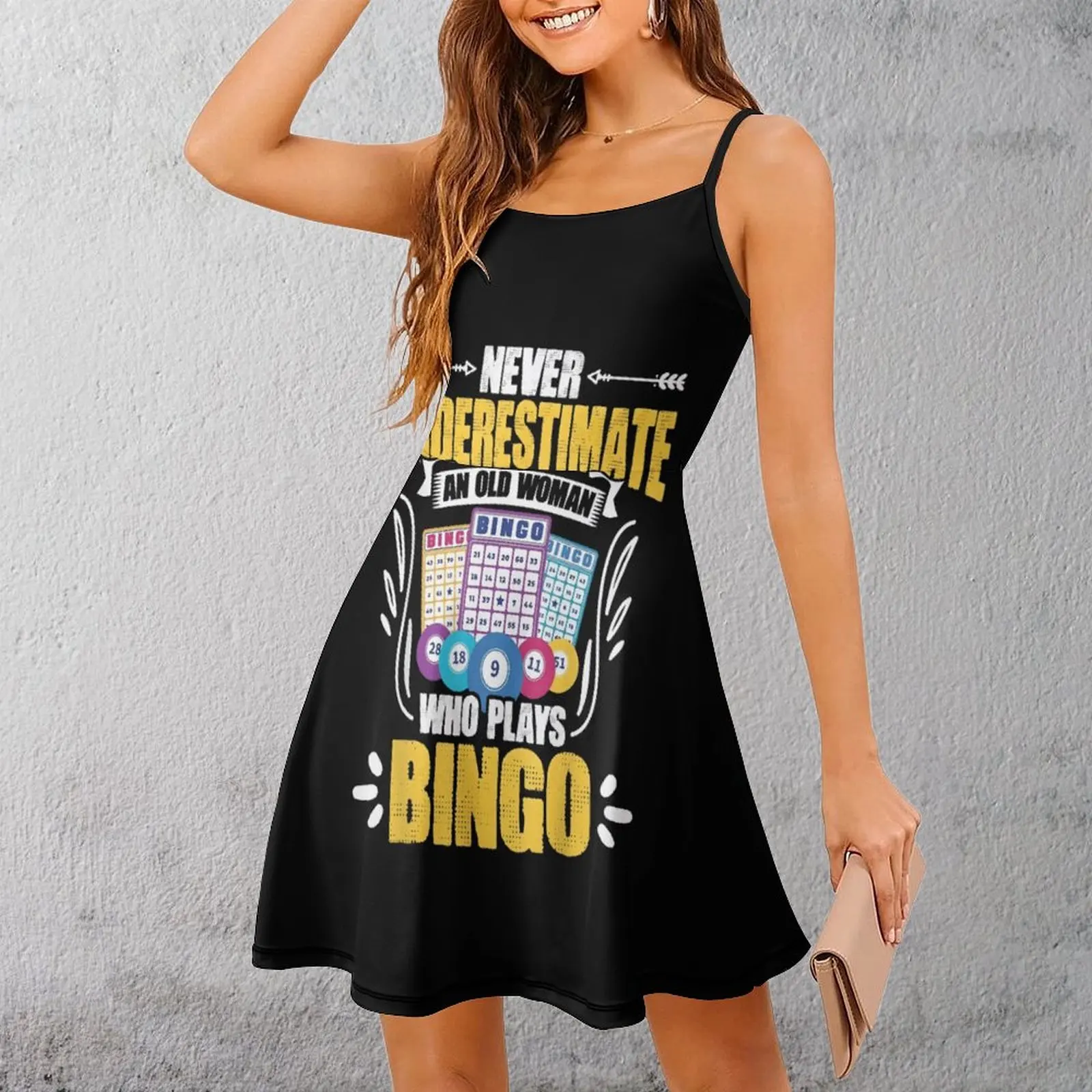 Женское платье на бретельках Bingo Fun, забавное сексуальное женское платье, крутое платье на бретельках для вечеринок
Женское платье на бретельках Bingo Fun, забавное сексуальное женское платье, крутое платье на бретельках для вечеринок