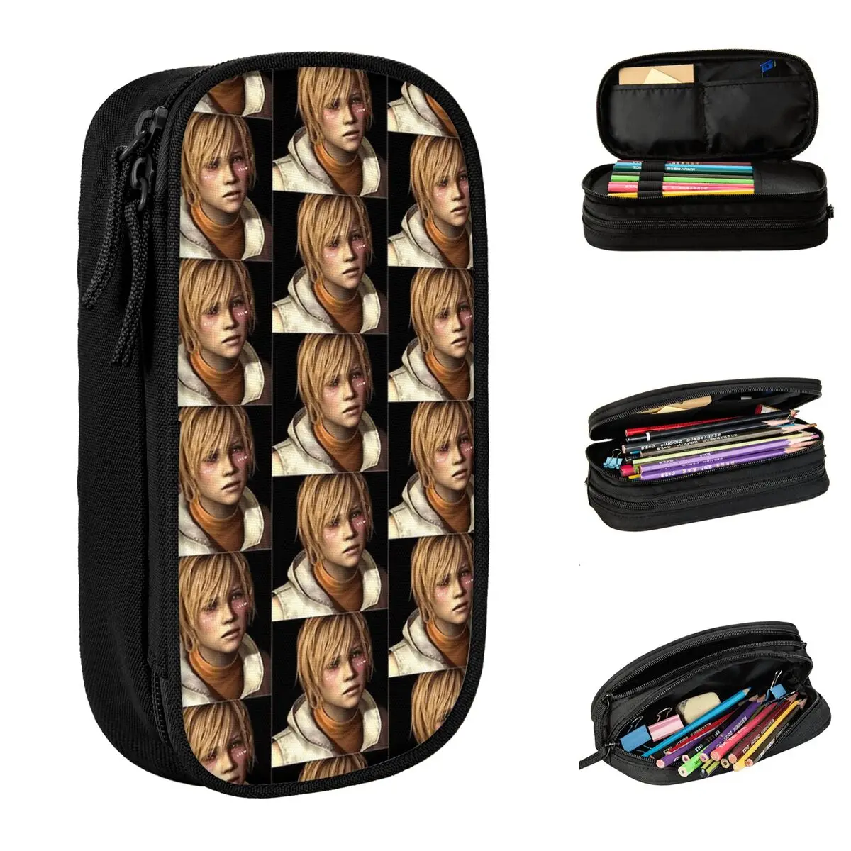 Snapchat Filtered Heather Mason Silent Hill 3 Pencil Case Canvas Girls Boys Cool Portable Pencil Pouch School Supplies
Snapchat Filtered Heather Mason Silent Hill 3 Pencil Case Canvas Girls Boys Cool Portable Pencil Pouch School Supplies