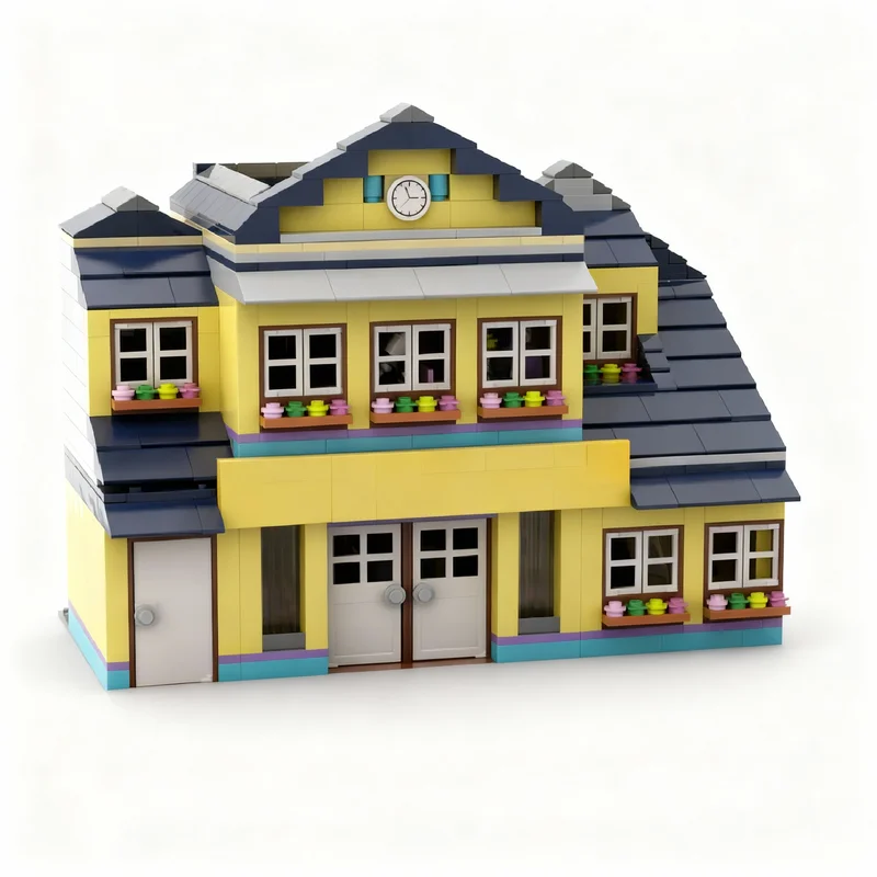 NEW 1011PCS MOC Street View Modular Heartlake High School Model Custom Building Blocks Architecture DIY Assembly Display Gift
NEW 1011PCS MOC Street View Modular Heartlake High School Model Custom Building Blocks Architecture DIY Assembly Display Gift