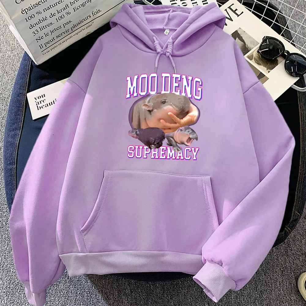 Women Clothes Moo Deng Cute Hippo Graphic Sweatshirts Winter Long Sleeve Hooded Pullovers Cartoon Printing Hoody Ropa Mujer Girl
Women Clothes Moo Deng Cute Hippo Graphic Sweatshirts Winter Long Sleeve Hooded Pullovers Cartoon Printing Hoody Ropa Mujer Girl