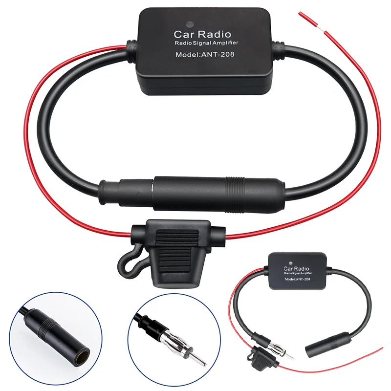 1/2Pcs Universal Practical FM Signal Amplifier Anti-interference Car Antenna Radio Universal FM Booster Amp Auto Accessories
1/2Pcs Universal Practical FM Signal Amplifier Anti-interference Car Antenna Radio Universal FM Booster Amp Auto Accessories