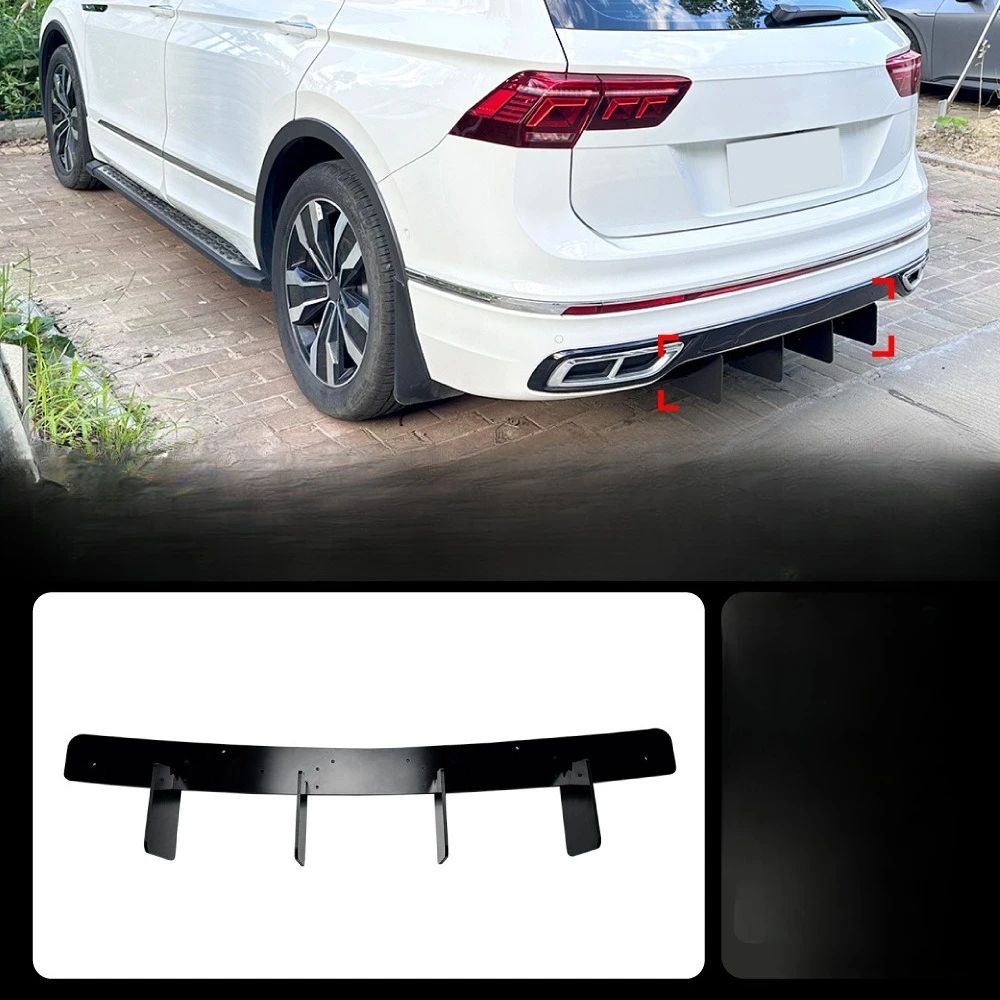 Подходит для Volkswagen Tiguan L MK2.5 Rline 2021-2023 годов, задняя лопасть, модификация спойлера 
Подходит для Volkswagen Tiguan L MK2.5 Rline 2021-2023 годов, задняя лопасть, модификация спойлера
