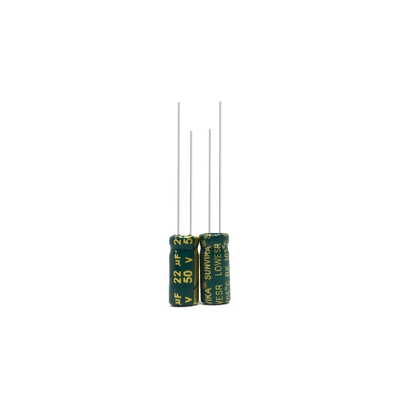 335pcs 35V 22uF Green Gold Electrolytic Capacitor High Frequency Low ESR 5x7mm for Starter Power Supply
335pcs 35V 22uF Green Gold Electrolytic Capacitor High Frequency Low ESR 5x7mm for Starter Power Supply