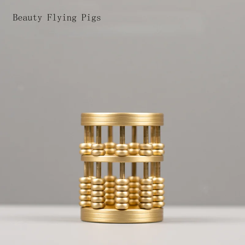 1PCS Handmade Creative Chinese Abacus Shaped Pen Holder Home Decoration Desk Accessories Living Room Decoration Feng Shui
1PCS Handmade Creative Chinese Abacus Shaped Pen Holder Home Decoration Desk Accessories Living Room Decoration Feng Shui