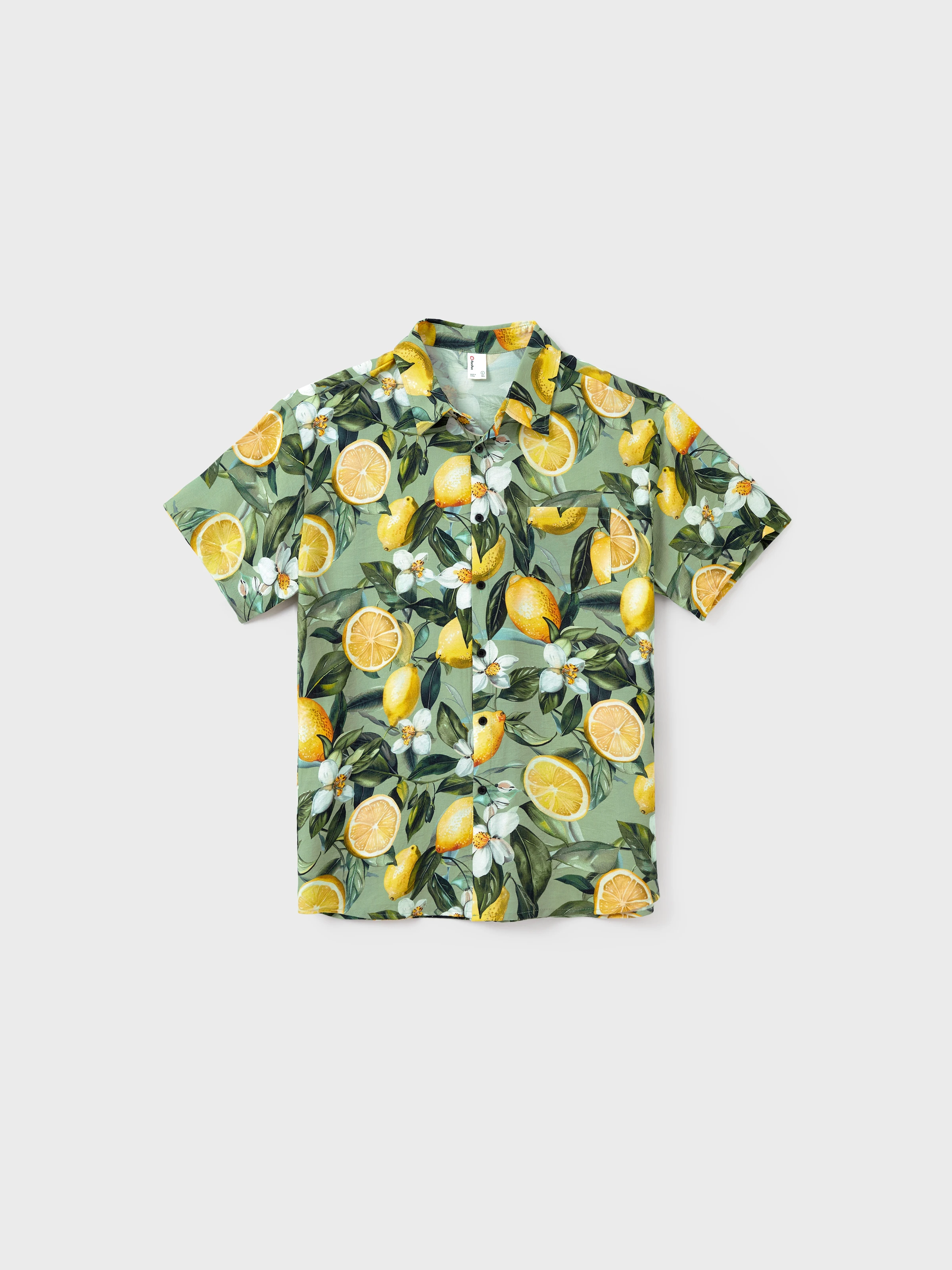 Гавайские мужские рубашки PatPat с лимонным принтом
Гавайские мужские рубашки PatPat с лимонным принтом