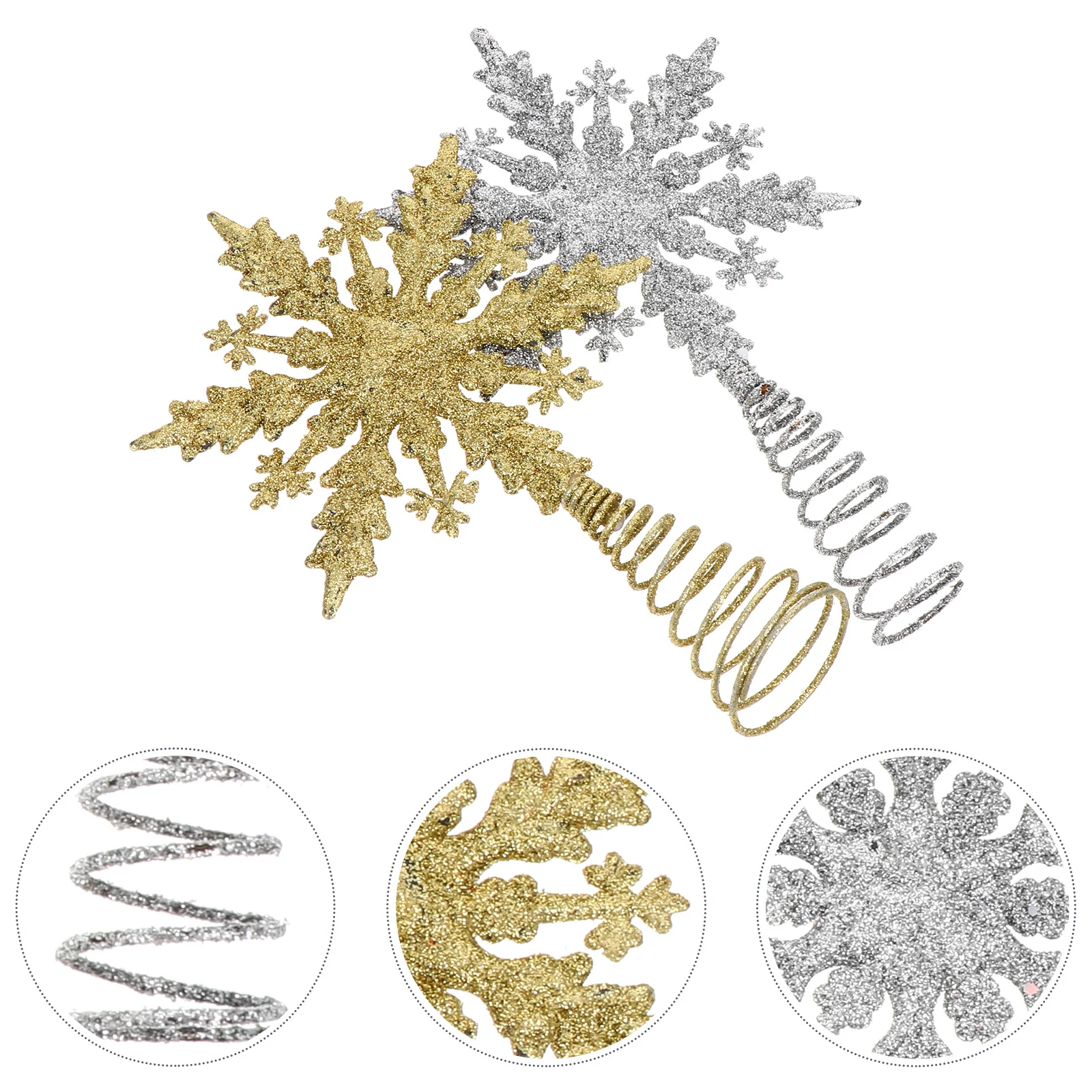 2Pcs Christmas Tree Snowflake Star Decor Stylish Holiday Ornament for Home Party Shopping Mall Festival Atmosphere
2Pcs Christmas Tree Snowflake Star Decor Stylish Holiday Ornament for Home Party Shopping Mall Festival Atmosphere