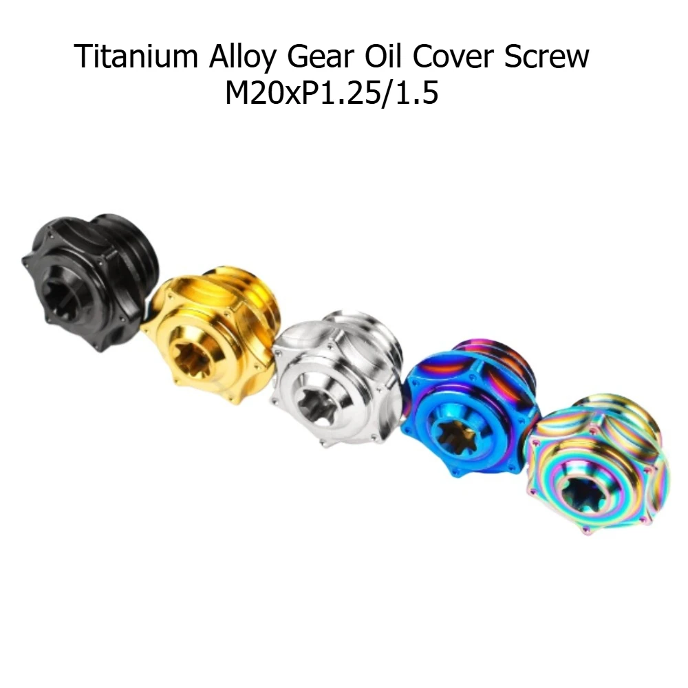 Titanium Alloy Torx Gear Oil Filler Plug Screw M20 Xmax Nmax Transmission Drain Bolt
Titanium Alloy Torx Gear Oil Filler Plug Screw M20 Xmax Nmax Transmission Drain Bolt