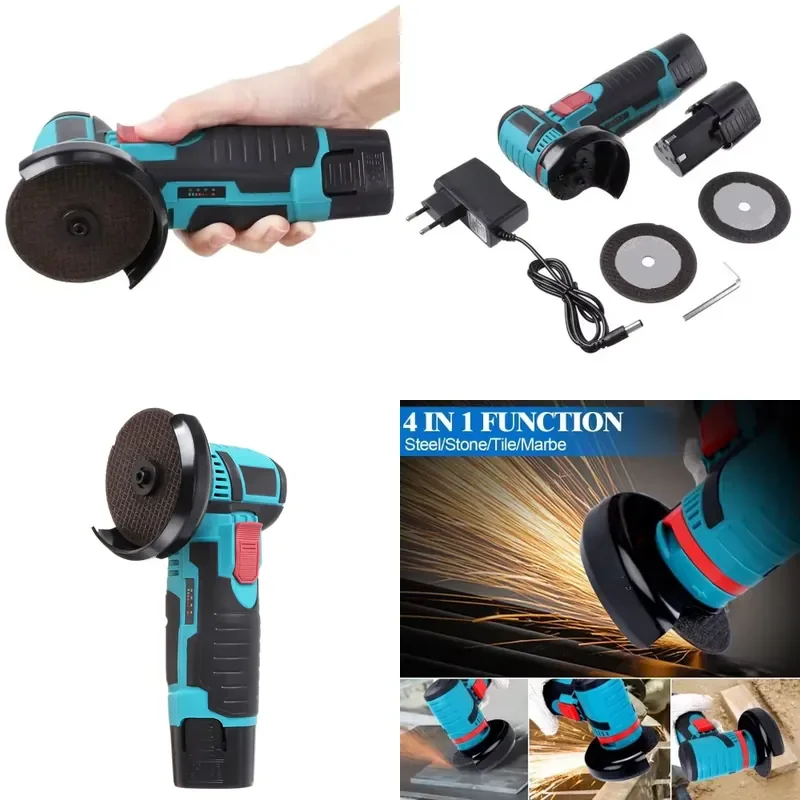 【CHIMU HOME】 12V Cordless Mini Angle Grinder with Lithium Battery for Metal Cutting and Grinding
【CHIMU HOME】 12V Cordless Mini Angle Grinder with Lithium Battery for Metal Cutting and Grinding