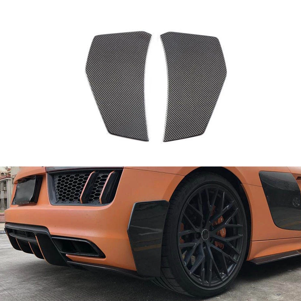 Real Dry Carbon Fiber Rear bumper wind knife Body Kits Trim Auto Parts Car Accessories for Audi R8
Real Dry Carbon Fiber Rear bumper wind knife Body Kits Trim Auto Parts Car Accessories for Audi R8