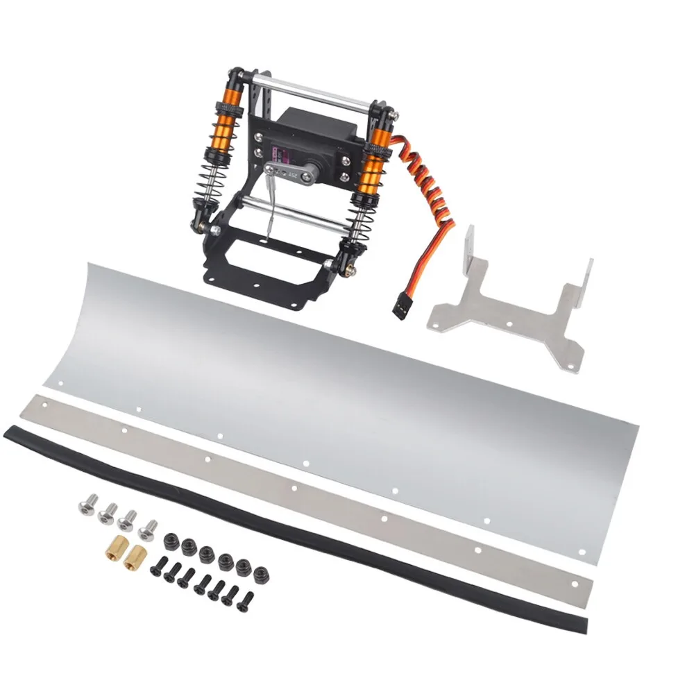 Aluminum Snow Plow Suitable for Tamiya CW01 LunchBox Unimog Midnight Pumpkin Blackfoot ORV Car
Aluminum Snow Plow Suitable for Tamiya CW01 LunchBox Unimog Midnight Pumpkin Blackfoot ORV Car