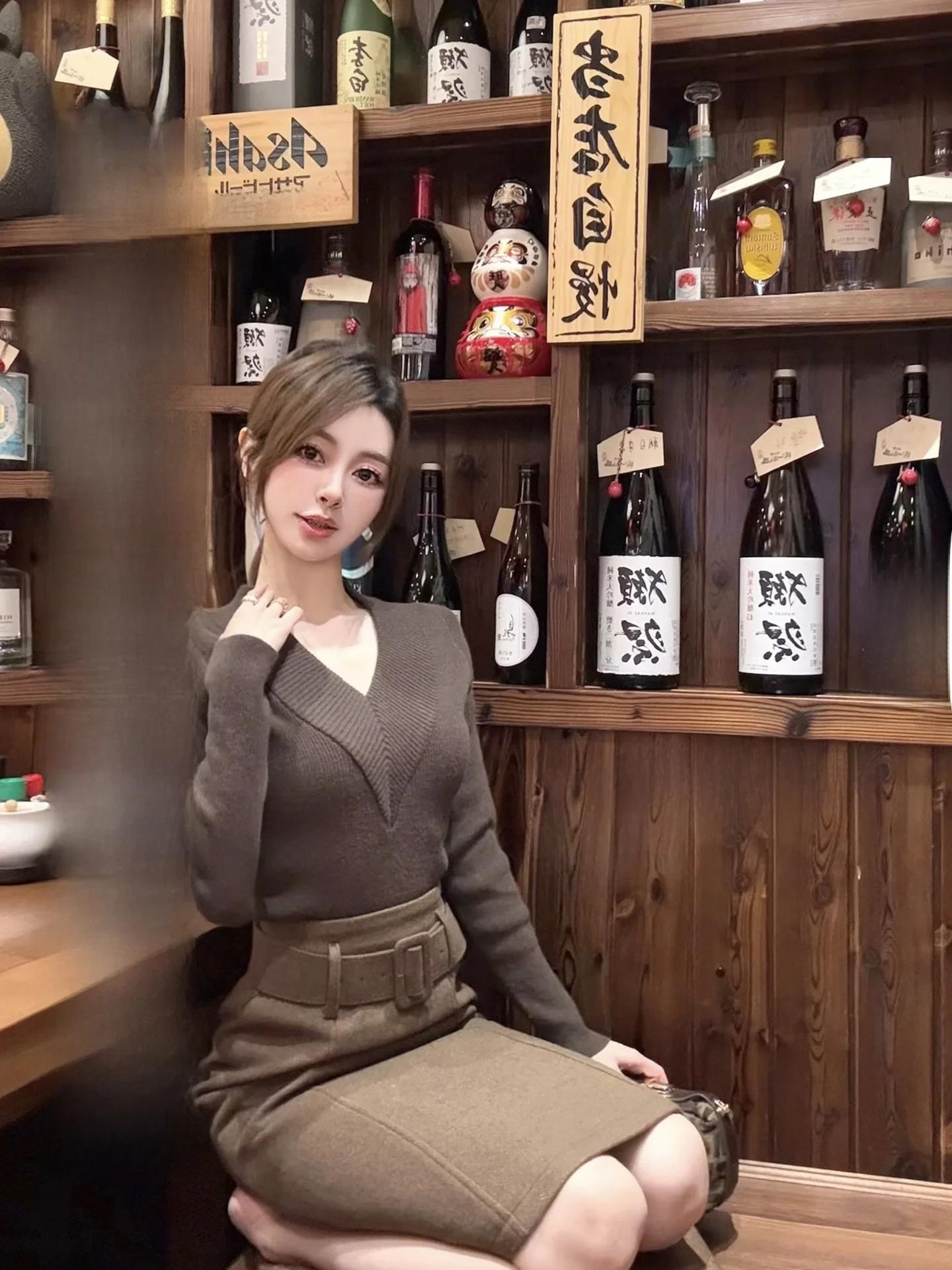 CCZEE Soft Wool V-Ne Base irt Women's Thiened Winter Knitted Sweater Sli Versatile Long Sve ort Length Inner Wear
CCZEE Soft Wool V-Ne Base irt Women's Thiened Winter Knitted Sweater Sli Versatile Long Sve ort Length Inner Wear