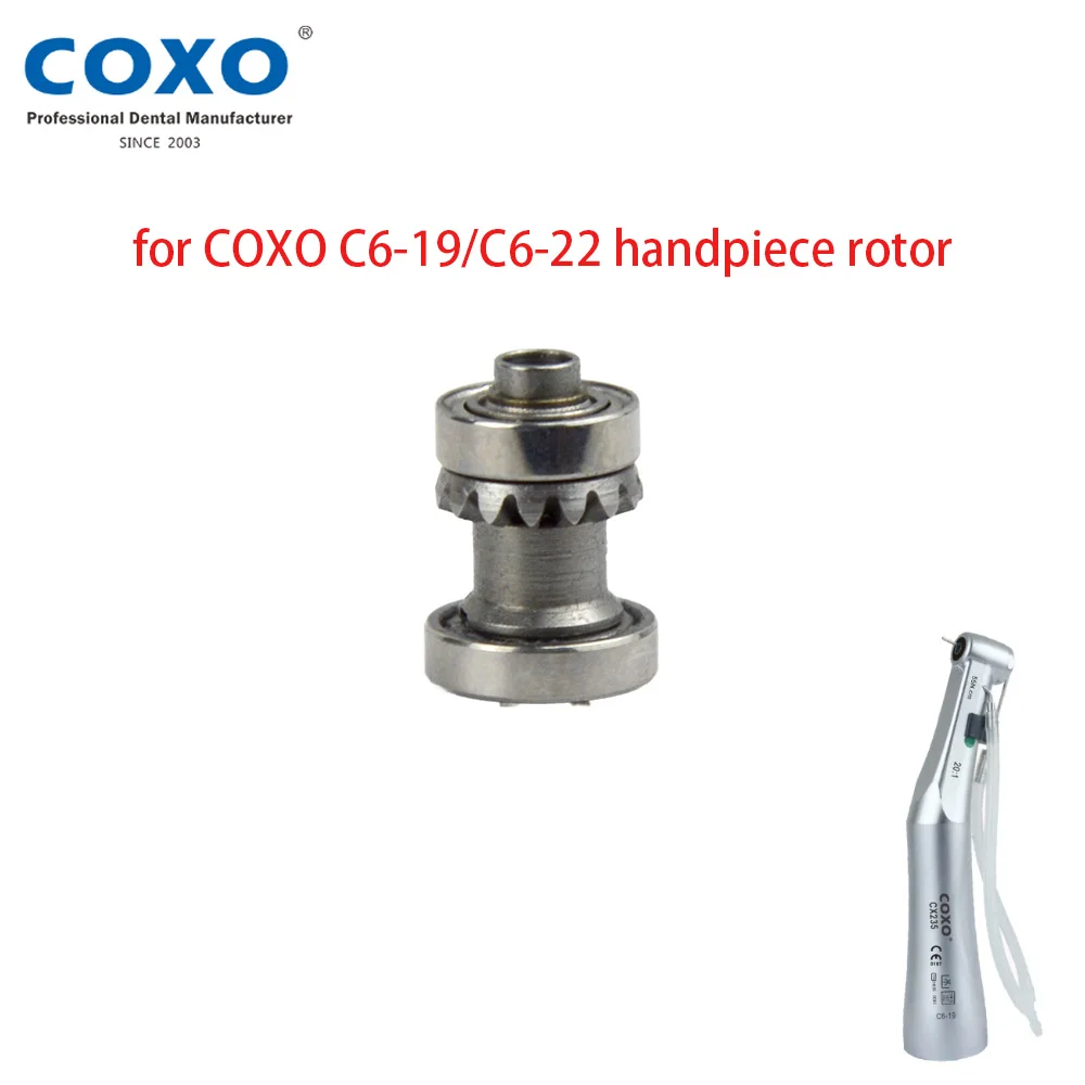 COXO C6-19/C6-22/C6-23 Dental Implant Handpiece Drive Shaft /rotor/Rear Cover Accessories dental handpiece shell tools
COXO C6-19/C6-22/C6-23 Dental Implant Handpiece Drive Shaft /rotor/Rear Cover Accessories dental handpiece shell tools