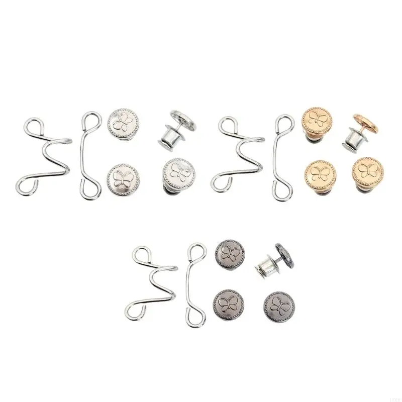 Skirts Button Tightener Household Detachable Metal Fashion Waist Tightener for Jeans and Pants Adjustment Y166
Skirts Button Tightener Household Detachable Metal Fashion Waist Tightener for Jeans and Pants Adjustment Y166