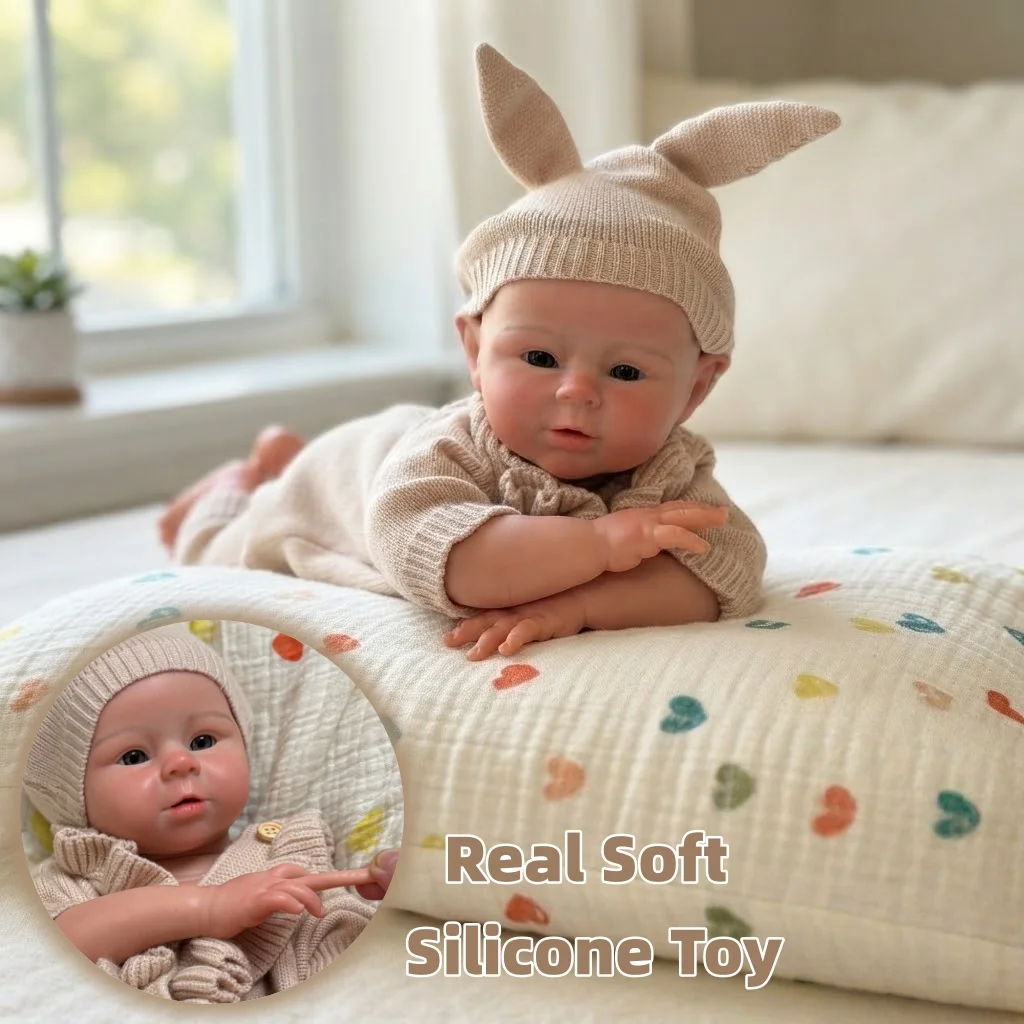 OtardDolls 18-Inch Handmade Silicone Doll Toy Soft Silicone Reborn Doll Open Mouth Realistic Waterproof Cute Collectible
OtardDolls 18-Inch Handmade Silicone Doll Toy Soft Silicone Reborn Doll Open Mouth Realistic Waterproof Cute Collectible