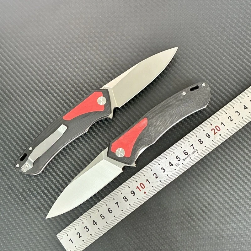 New Portable Outdoor Camping Flip Pocket Folding Knife D2 Blade G10 Handle Survival Hiking Hunting Rescue Utility Tools Men Gift
New Portable Outdoor Camping Flip Pocket Folding Knife D2 Blade G10 Handle Survival Hiking Hunting Rescue Utility Tools Men Gift