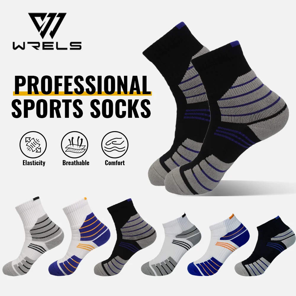WRELS 1/2/3 Pairs Athletic Socks Men Women Terry Bottom Arch Support Running Socks Moisture Wicking Workout Cycling Crew Socks
WRELS 1/2/3 Pairs Athletic Socks Men Women Terry Bottom Arch Support Running Socks Moisture Wicking Workout Cycling Crew Socks