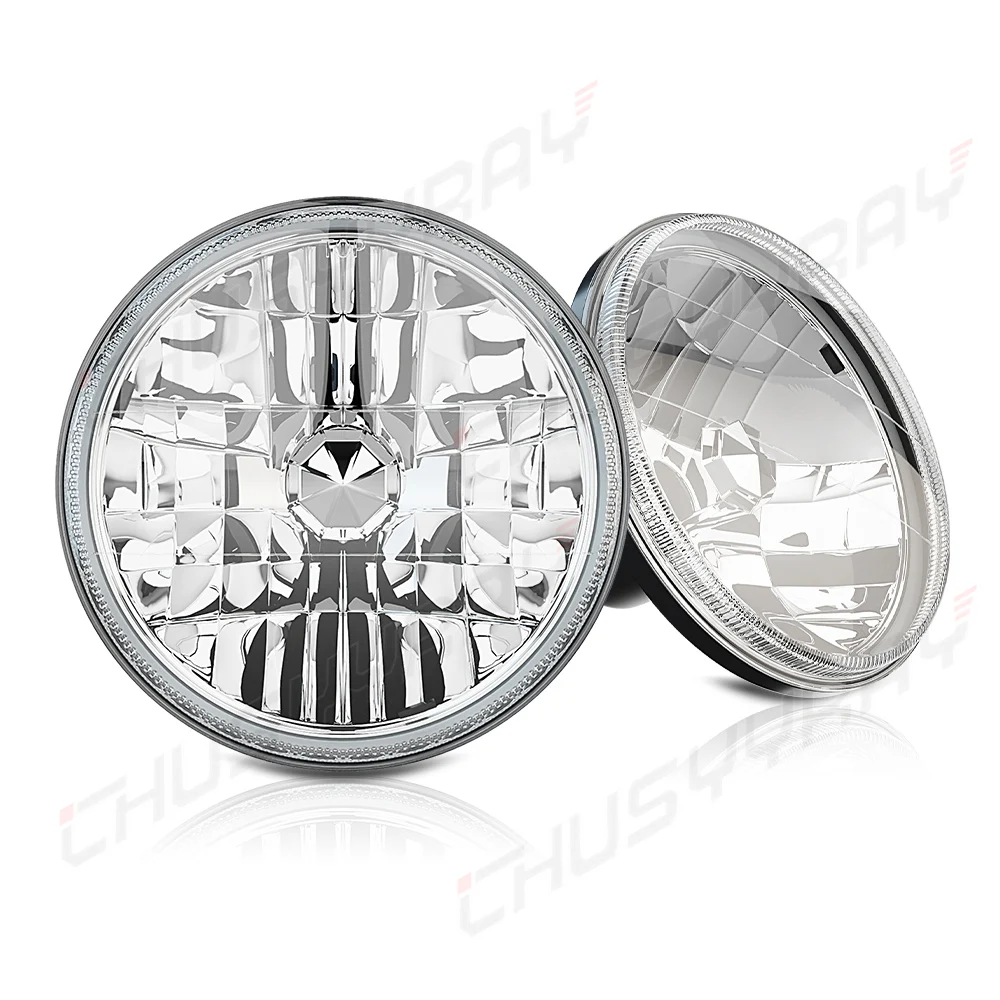 2x 7" Round LED GLASS Headlight 12-24V 150W Hi/Lo Sealed Beam Fog lamp Assembly OEM: H6024 H6014 H6024 6012 6014 6015
2x 7" Round LED GLASS Headlight 12-24V 150W Hi/Lo Sealed Beam Fog lamp Assembly OEM: H6024 H6014 H6024 6012 6014 6015