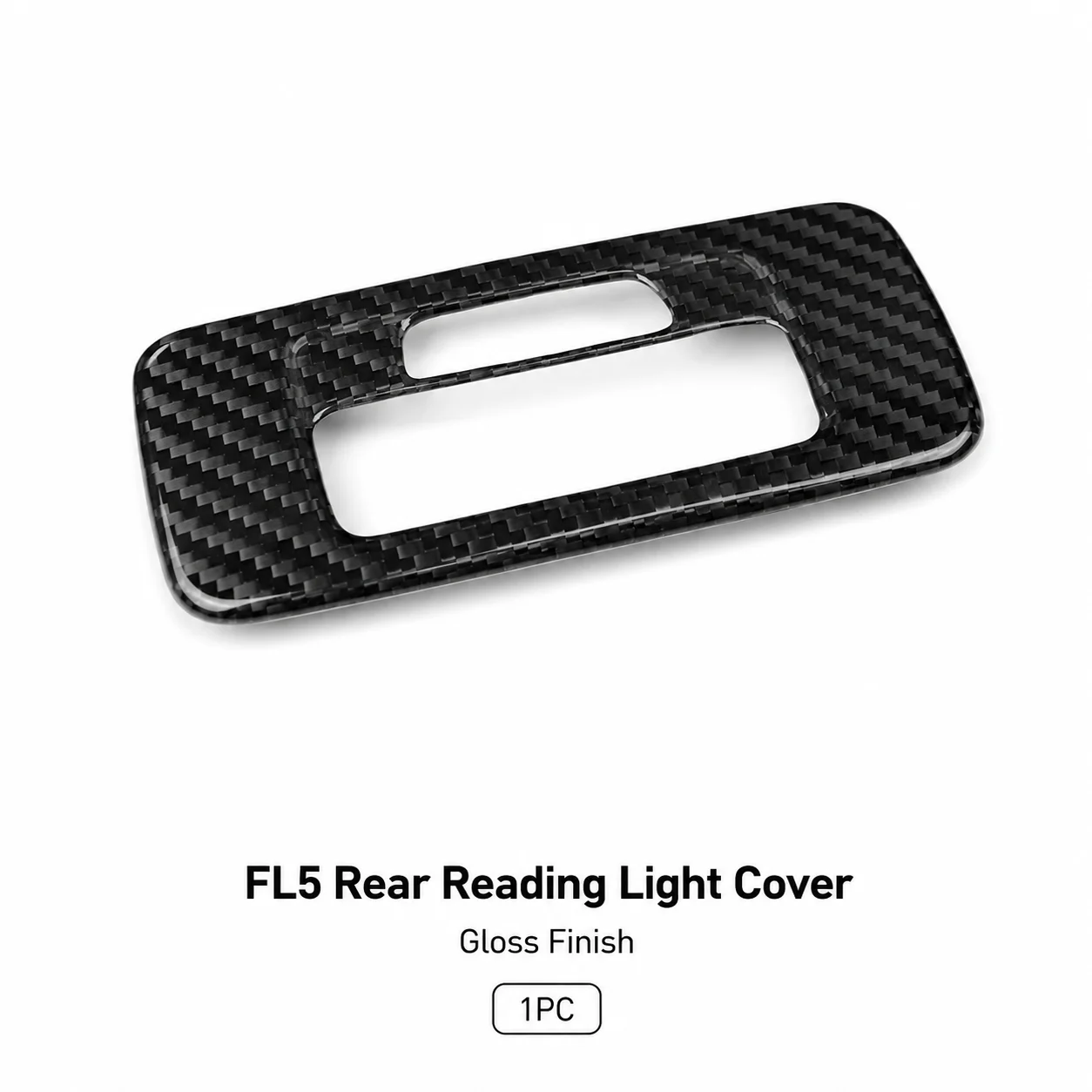 FL5 Gloss/Matte Real Dry Carbon Fiber Rear Reading Light Cover for 2023+ Honda Civic Type R.
FL5 Gloss/Matte Real Dry Carbon Fiber Rear Reading Light Cover for 2023+ Honda Civic Type R.