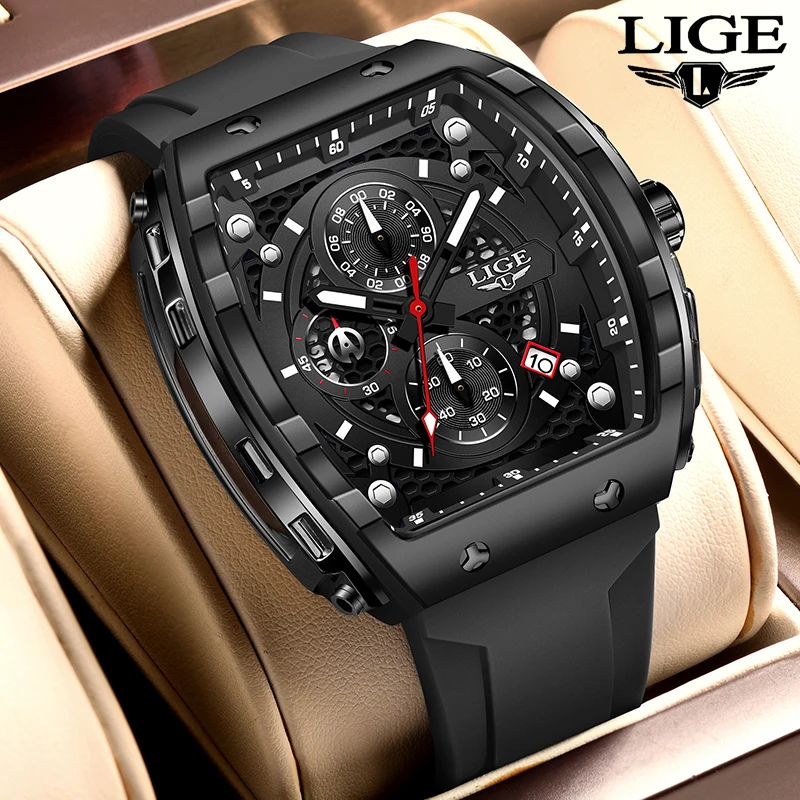 LIGE mens wristwatch 2026 luxury classic quartz date luminous business casual black fashion Business military watches men reloj
LIGE mens wristwatch 2026 luxury classic quartz date luminous business casual black fashion Business military watches men reloj