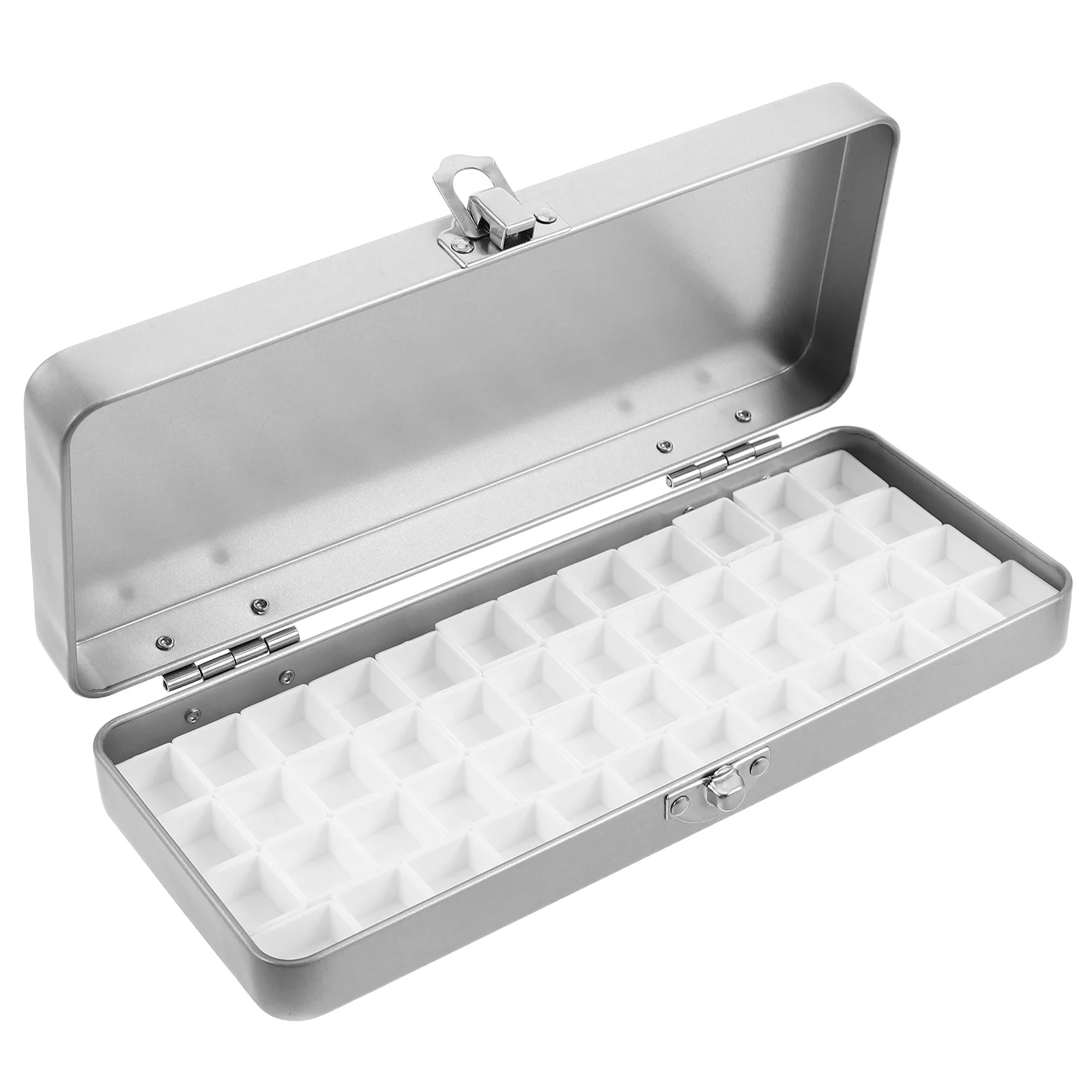 48-Grid With Lid Portable Airtight Design Travel Outdoor Sketching Mini Mixing Tray Reusable Paint Box For Artists Students
48-Grid With Lid Portable Airtight Design Travel Outdoor Sketching Mini Mixing Tray Reusable Paint Box For Artists Students