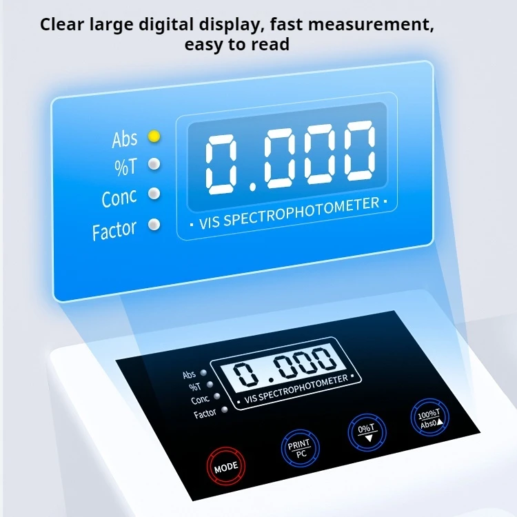 WEIAI Laboratory Chemical Analysis Machine Single Beam Uv Visible 350-1020nm Photometer Vis Spectrophotometer Spectrometer Price
WEIAI Laboratory Chemical Analysis Machine Single Beam Uv Visible 350-1020nm Photometer Vis Spectrophotometer Spectrometer Price