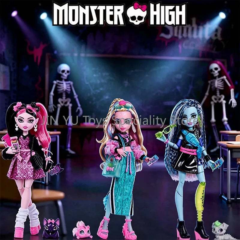 Original Mattel Monster High G3 Core Refresh Doll Frankie Stein Draculaura Lagoona Blue Fashion Action Figure Toys Gifts HPD53
Original Mattel Monster High G3 Core Refresh Doll Frankie Stein Draculaura Lagoona Blue Fashion Action Figure Toys Gifts HPD53
