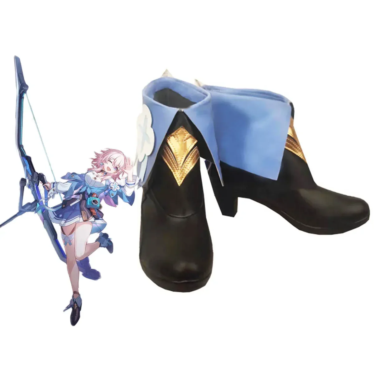 March 7th Cosplay Boots - Honkai Star Rail High Heel Game Shoes, Custom Made, All Sizes Available
March 7th Cosplay Boots - Honkai Star Rail High Heel Game Shoes, Custom Made, All Sizes Available