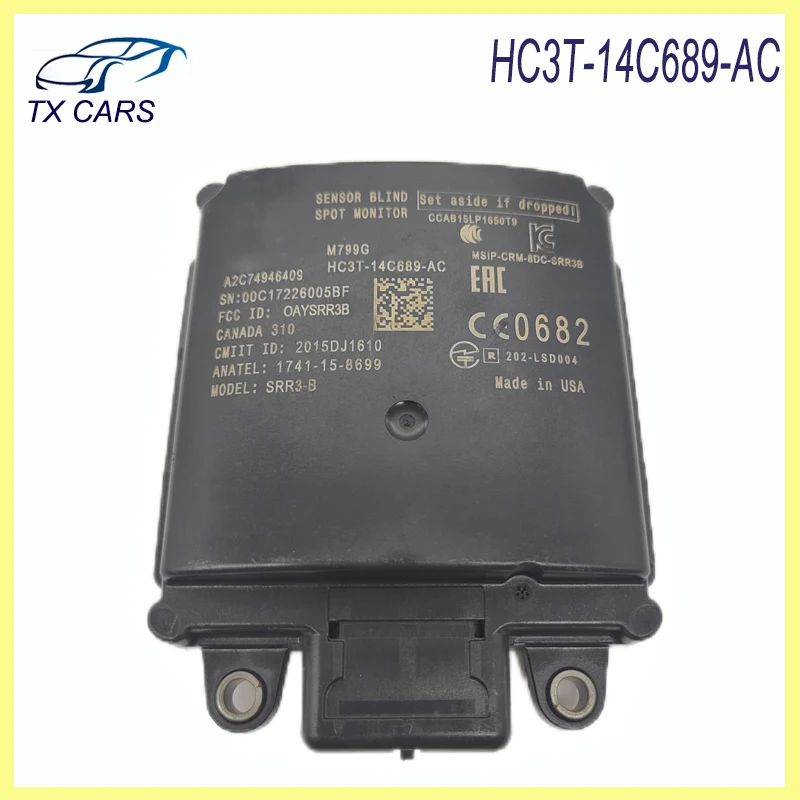 HC3T-14C689-AC Модуль радарного датчика для монитора слепых зон для FORD F-150 2017 2018, автомобильные аксессуары
HC3T-14C689-AC Модуль радарного датчика для монитора слепых зон для FORD F-150 2017 2018, автомобильные аксессуары