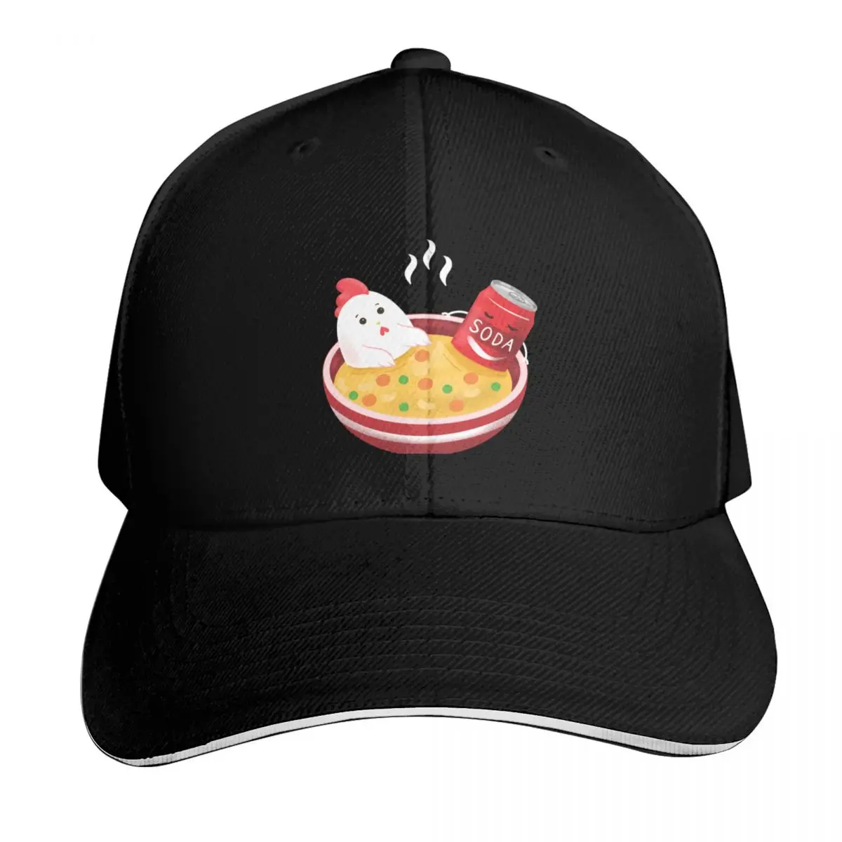love Chicken noodle soup with a soda on the side illustration Baseball Cap Luxury Brand Golf Hat Visor For Women 2026 Men's
love Chicken noodle soup with a soda on the side illustration Baseball Cap Luxury Brand Golf Hat Visor For Women 2026 Men's
