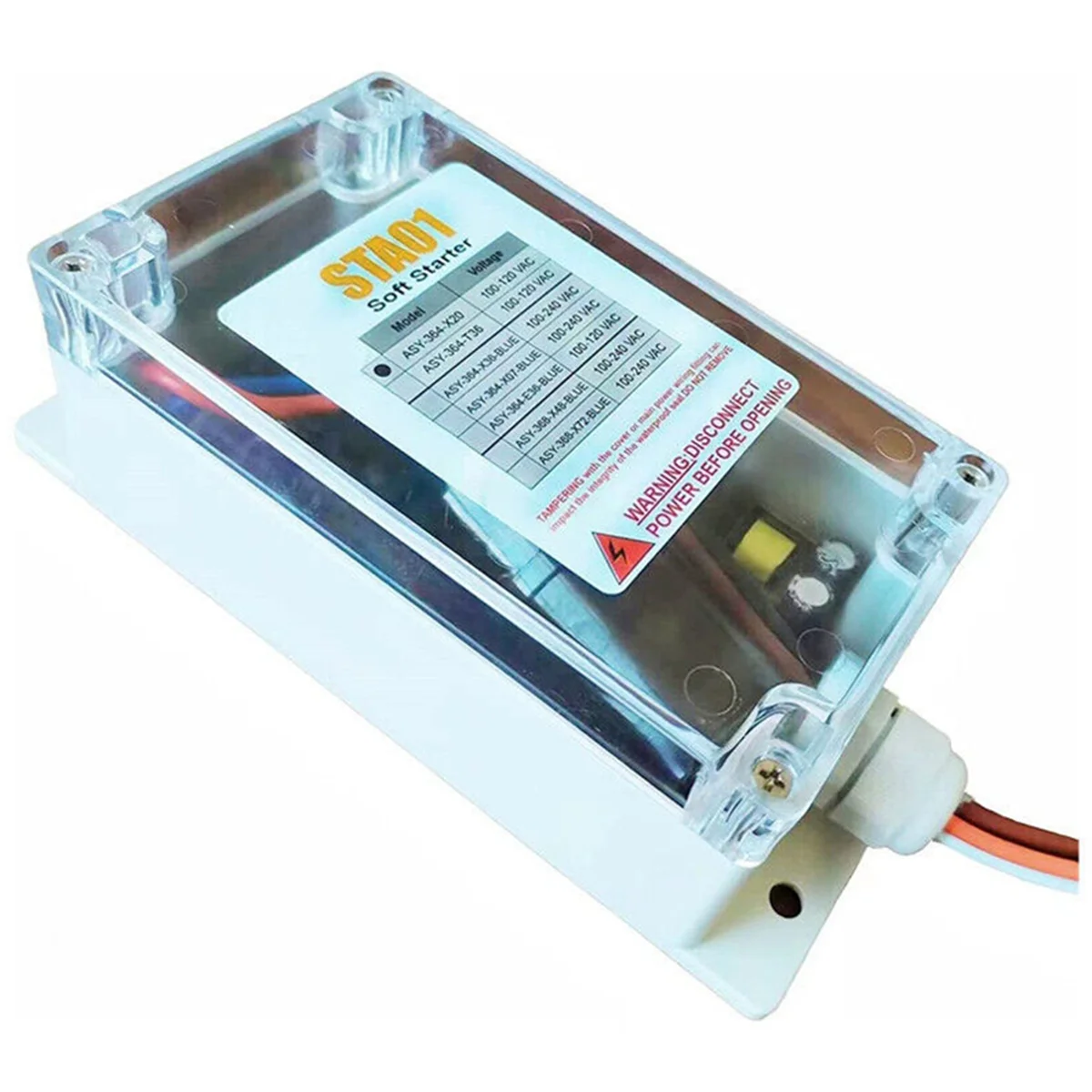 ASY-364-X20-IP Air Conditioner Soft Start for Travel Trailer, Soft Start for RV 115V AC Motor, RV Electrical, 364-X20
ASY-364-X20-IP Air Conditioner Soft Start for Travel Trailer, Soft Start for RV 115V AC Motor, RV Electrical, 364-X20